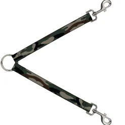 Dog Leash Splitter - Camo Olive3