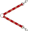 Dog Leash Splitter - Canada Flag Painted