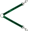 Dog Leash Splitter - CASH MONEY $ Green/Black