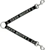 Dog Leash Splitter - CASH MONEY $ Black/Dollars