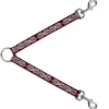 Dog Leash Splitter - Celtic Knot5 Reds/Black/White