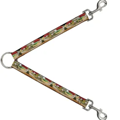 Dog Leash Splitter - Chicago Style Hot Dog Vivid