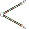 Dog Leash Splitter - COLFAX Green Stripe