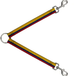 Dog Leash Splitter - Colombia Flag Distressed