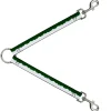 Dog Leash Splitter - Colorado Solid Mountains Green/White