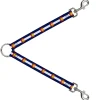 Dog Leash Splitter - Colorado Flags2 Repeat