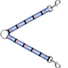 Dog Leash Splitter - Colorado Flags Pastel