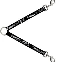 Dog Leash Splitter - COMPTON-CPT Black/White
