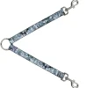 Dog Leash Splitter - Crystals3 Clear