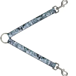Dog Leash Splitter - Crystals3 Clear