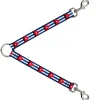 Dog Leash Splitter - Cuba Flags