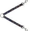 Dog Leash Splitter - 3-D TV Cats in Space
