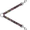 Dog Leash Splitter - Dead Men Tell No Tales Pink