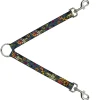 Dog Leash Splitter - Death or Glory CLOSE-UP Gray
