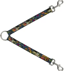 Dog Leash Splitter - Death or Glory CLOSE-UP Gray