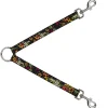 Dog Leash Splitter - Death or Glory CLOSE-UP Black