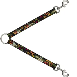 Dog Leash Splitter - Death or Glory CLOSE-UP Black