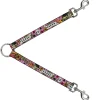 Dog Leash Splitter - Death or Glory Pink