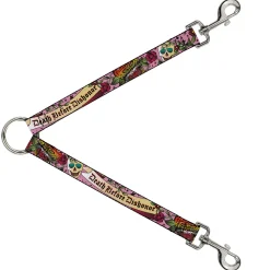 Dog Leash Splitter - Death Before Dishonor Pink