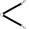 Dog Leash Splitter - Deep Space Black/White