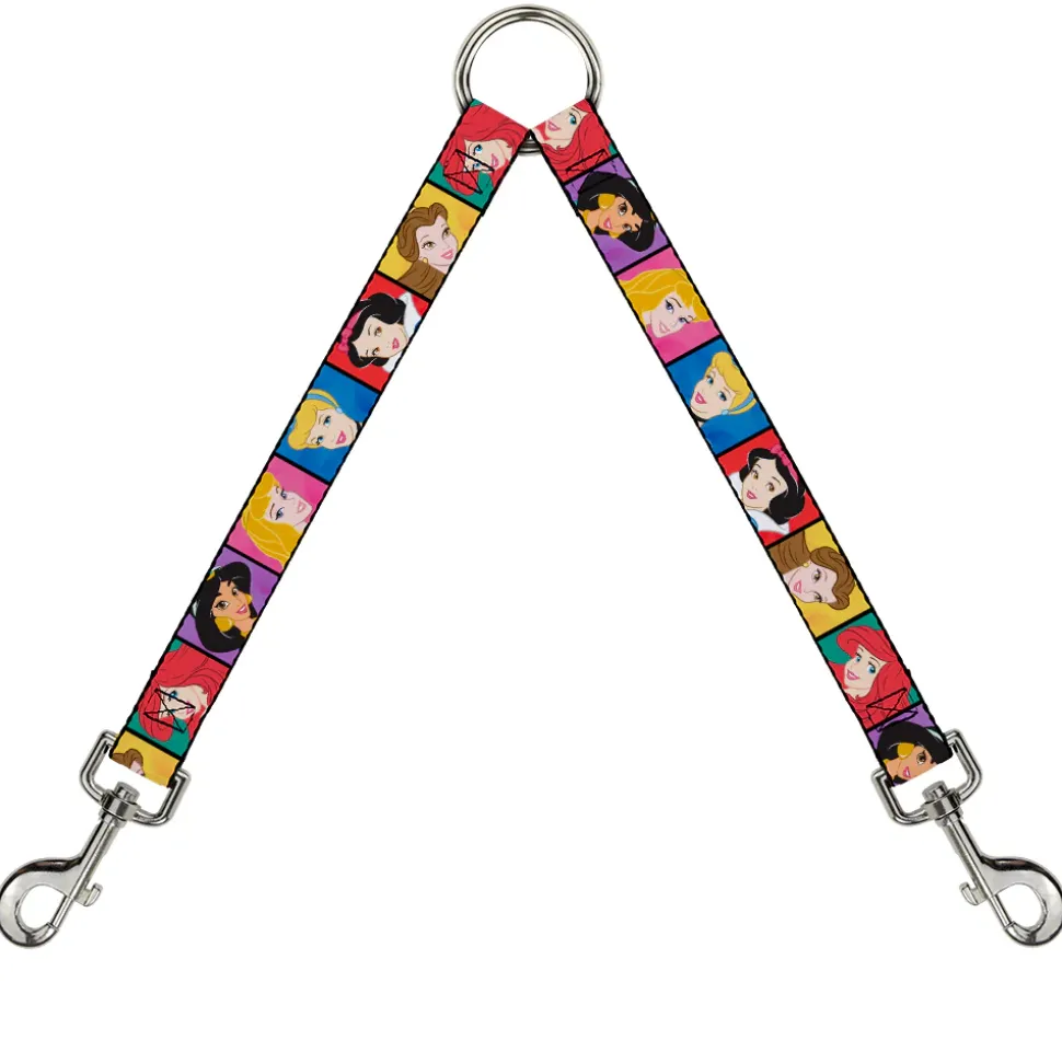 Dog Leash Splitter - Disney Princess Blocks