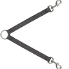 Dog Leash Splitter - Elephant Crackle Grays