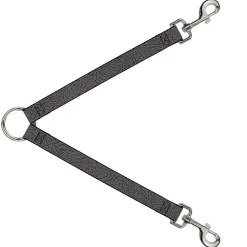 Dog Leash Splitter - Elephant Crackle Grays