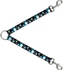 Dog Leash Splitter - Emperor Penguins Gray/Blues