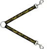 Dog Leash Splitter - Flame Yellow