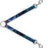 Dog Leash Splitter - Galaxy Swirl/Shining Stars