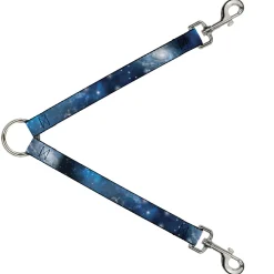 Dog Leash Splitter - Galaxy Blues/Blues