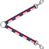 Dog Leash Splitter - Georgia Flag