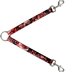 Dog Leash Splitter - Grunge Gears Orange