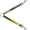 Dog Leash Splitter - Grunge Tread Yellow