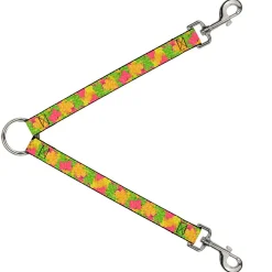 Dog Leash Splitter - Gummy Bears Stacked Multi Color