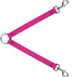 Dog Leash Splitter - Hot Pink