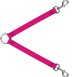 Dog Leash Splitter - Hot Pink PMS 219