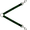 Dog Leash Splitter - HYPE Outline Black Neon Green