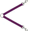 Dog Leash Splitter - Jagged Rings Purples/Blues/Yellow