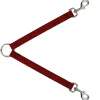 Dog Leash Splitter - Leopard Red