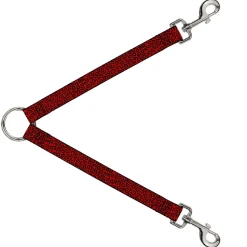 Dog Leash Splitter - Leopard Red