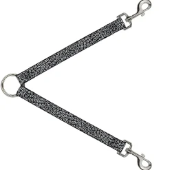 Dog Leash Splitter - Leopard Black