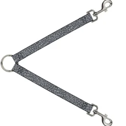 Dog Leash Splitter - Leopard White