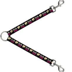 Dog Leash Splitter - LICK ME Battery Cartoon