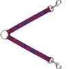 Dog Leash Splitter - 'MERICA/USA Silhouette Blue/Red