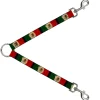 Dog Leash Splitter - Mexico Flag Distressed Painting