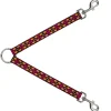 Dog Leash Splitter - Mini Navajo Purple/Yellow/Pink/Green