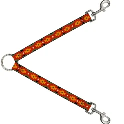 Dog Leash Splitter - Navajo Tan/Rust/Olive/Black