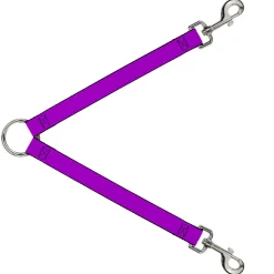 Dog Leash Splitter - Neon Purple