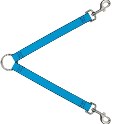 Dog Leash Splitter - Neon Blue